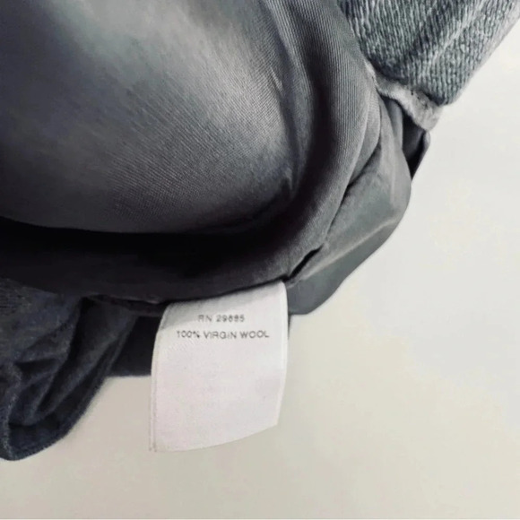 Pendleton || 100% Virgin Wool Grey Career Trousers Straight Leg Sz 4 - Picture 10 of 12